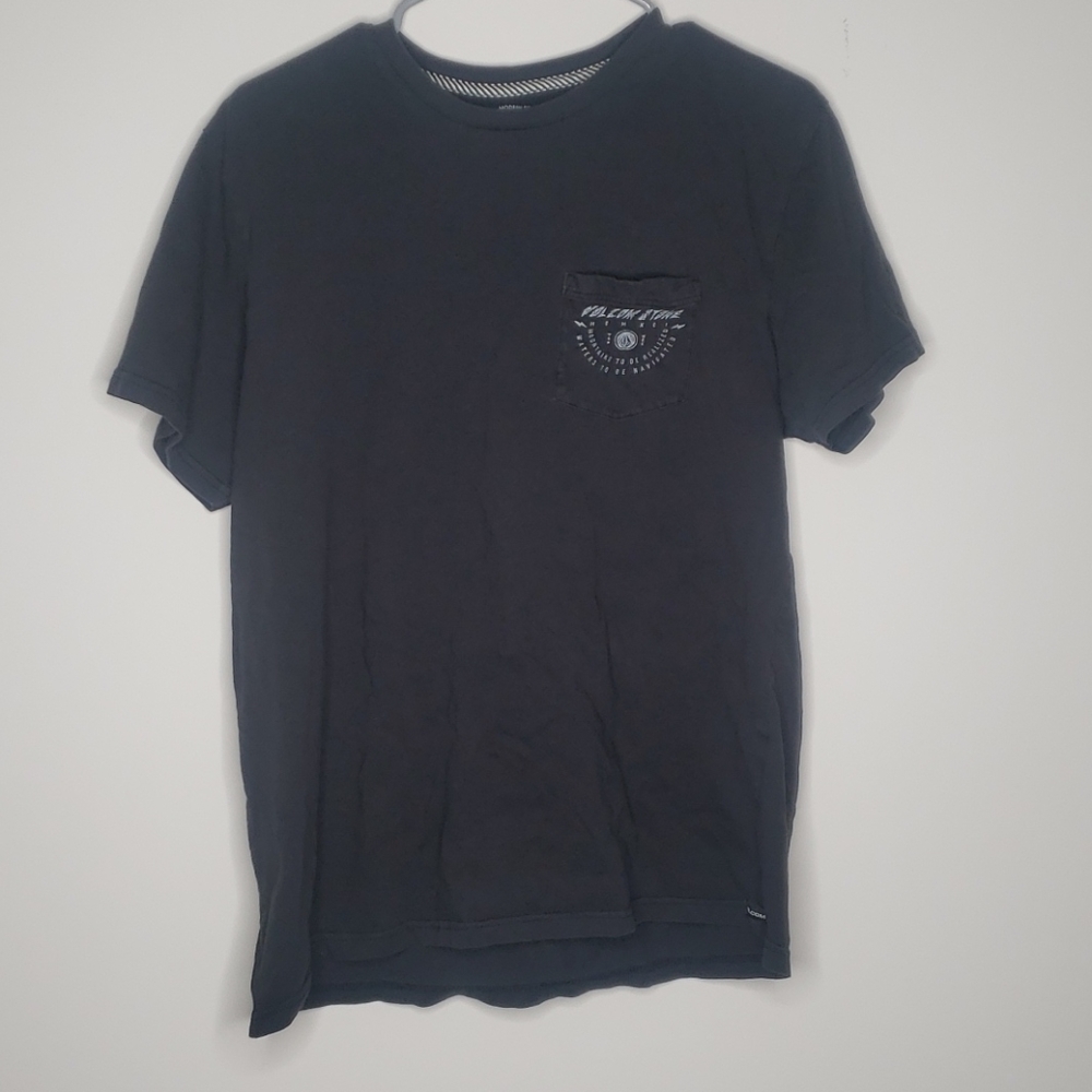 🔱 Men's Volcom Stone black tee